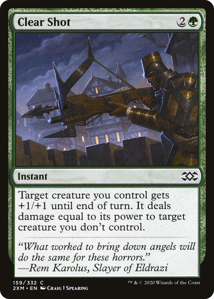 Clear Shot (159) - Double Masters