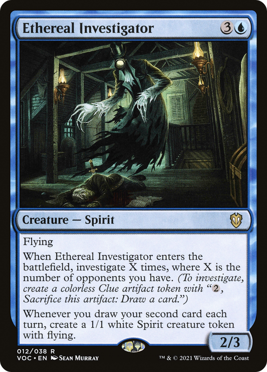 Ethereal Investigator (012) - Crimson Vow Commander