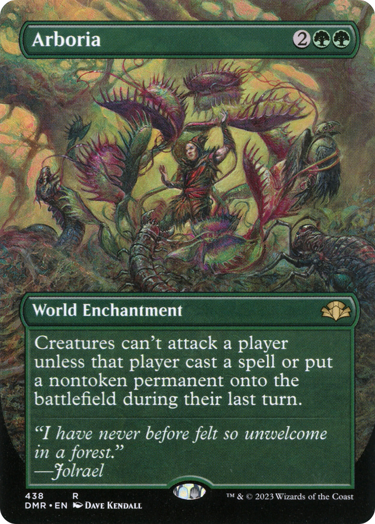 Arboria (Borderless Alternate Art) [Dominaria Remastered] Foil