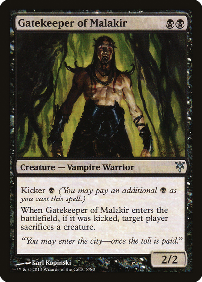 Gatekeeper of Malakir (008) - Duel Decks: Sorin vs. Tibalt