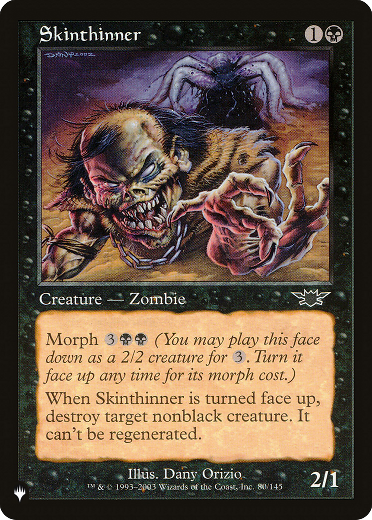 Skinthinner [The List Reprints] | Silver Goblin