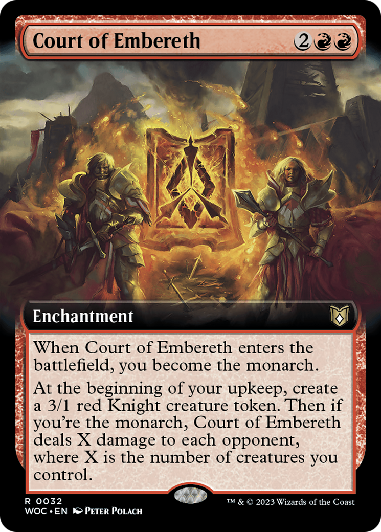 Court of Embereth (Extended Art) (032) Foil - Wilds of Eldraine Commander
