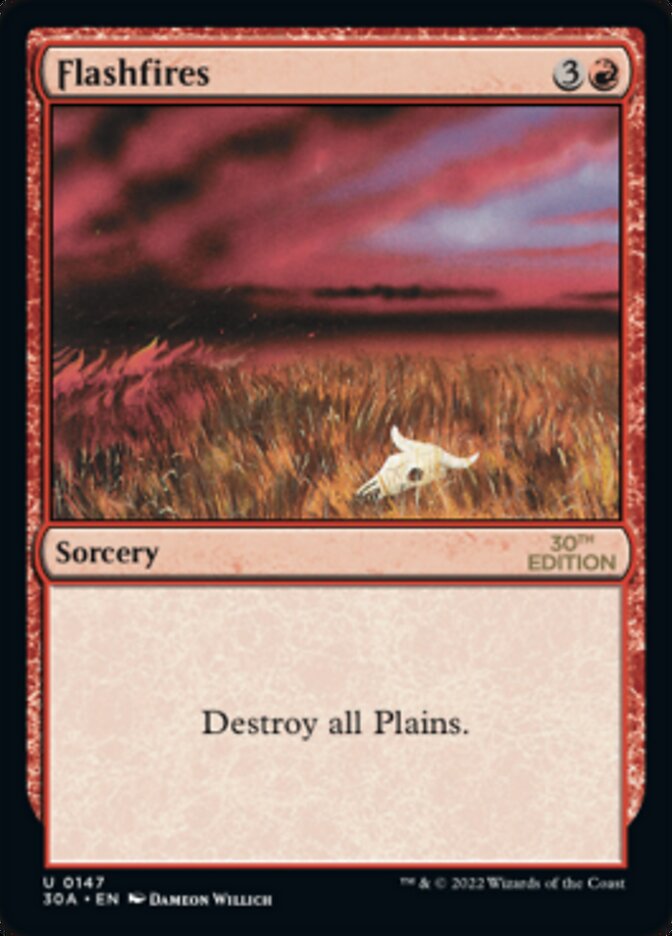 Flashfires (147) - 30th Anniversary Edition