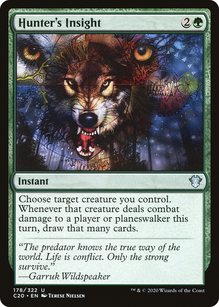 Hunter's Insight (178) - Commander 2020