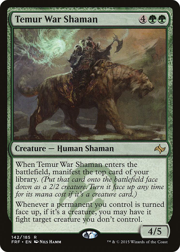 Temur War Shaman (142) - Fate Reforged