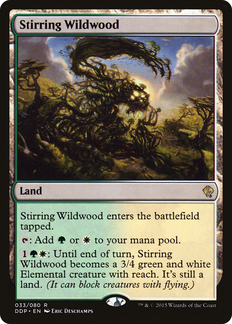 Stirring Wildwood (033) - Duel Decks: Zendikar vs. Eldrazi