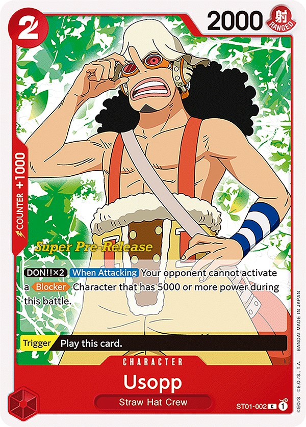 Usopp [Super Pre-Release Starter Deck: Straw Hat Crew] | Silver Goblin