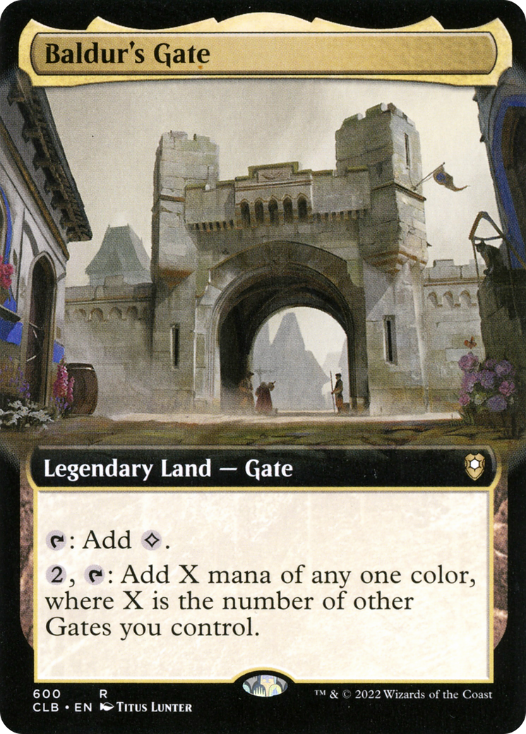 Baldur's Gate (Extended Art) (600) - Commander Legends: Battle for Baldur's Gate