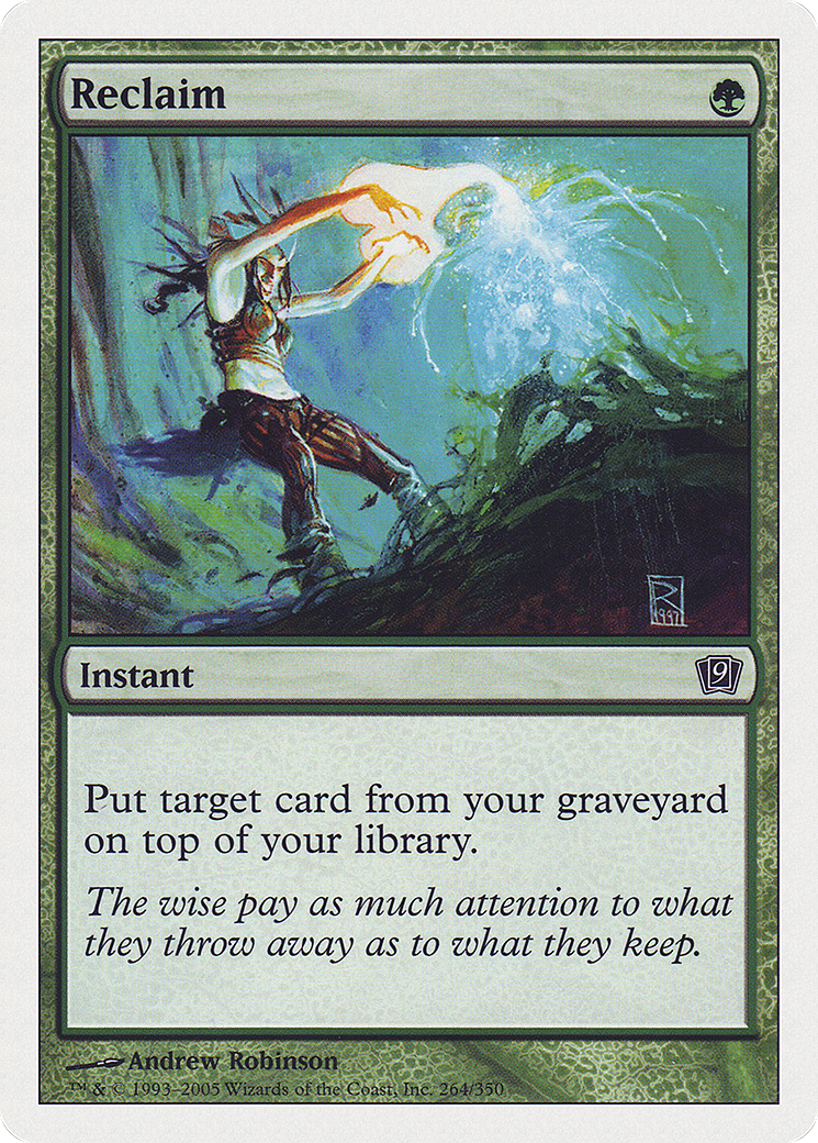 Reclaim (264) Foil - Ninth Edition
