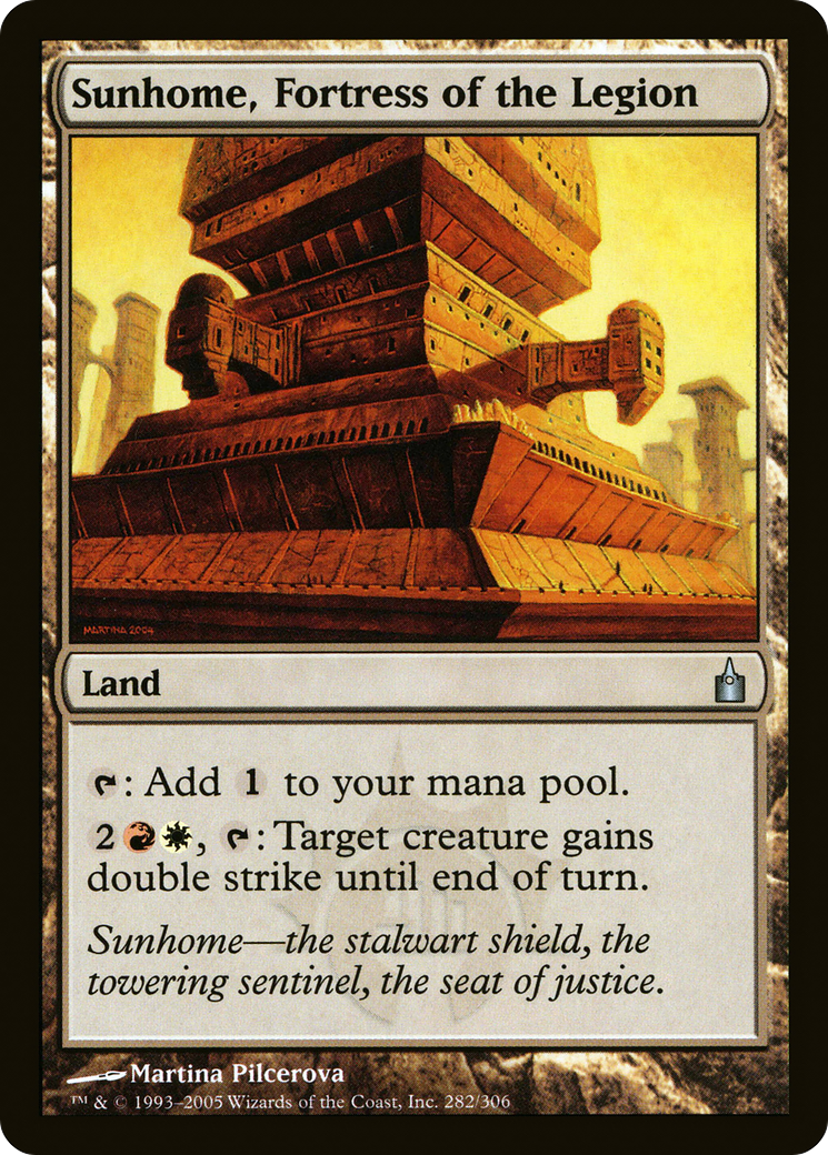 Sunhome, Fortress of the Legion [Ravnica: City of Guilds] Foil