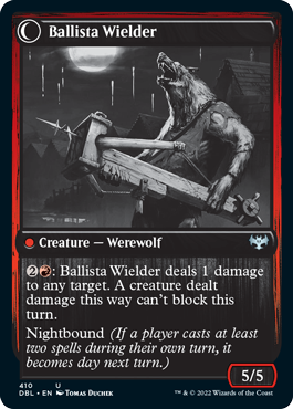 Ballista Watcher // Ballista Wielder (410) Foil - Innistrad: Double Feature