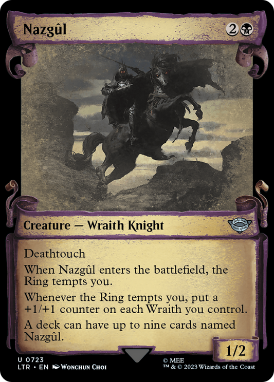 Nazgûl (Showcase) (723) Foil - The Lord of the Rings: Tales of Middle-earth