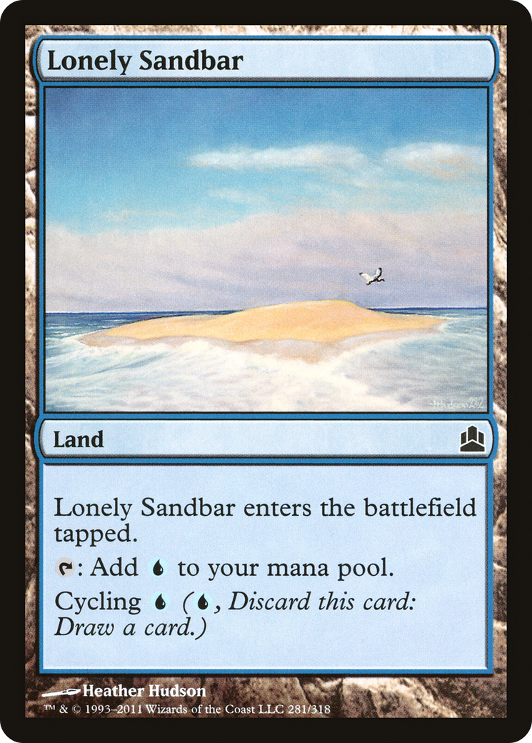 Lonely Sandbar (281) - Commander 2011