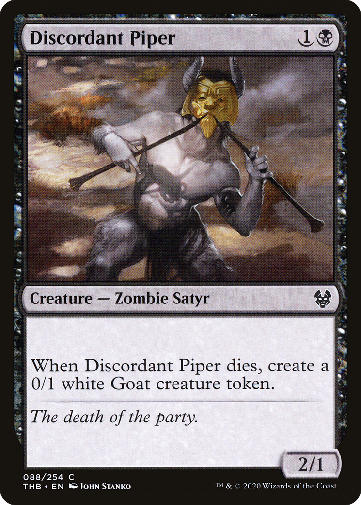 Discordant Piper (088) - Theros Beyond Death