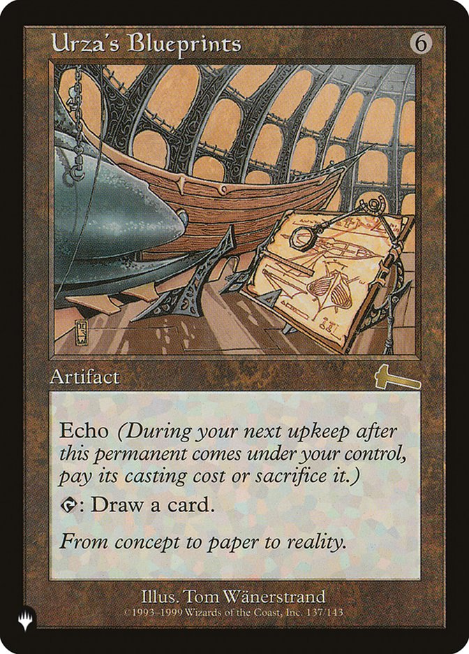 Urza's Blueprints [The List] | Silver Goblin