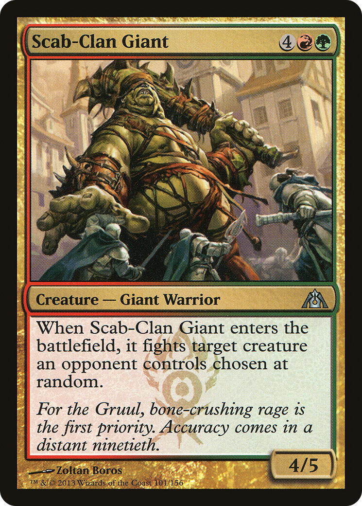 Scab-Clan Giant (101) - Dragon's Maze