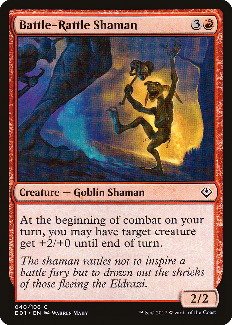 Battle-Rattle Shaman (040) - Archenemy: Nicol Bolas
