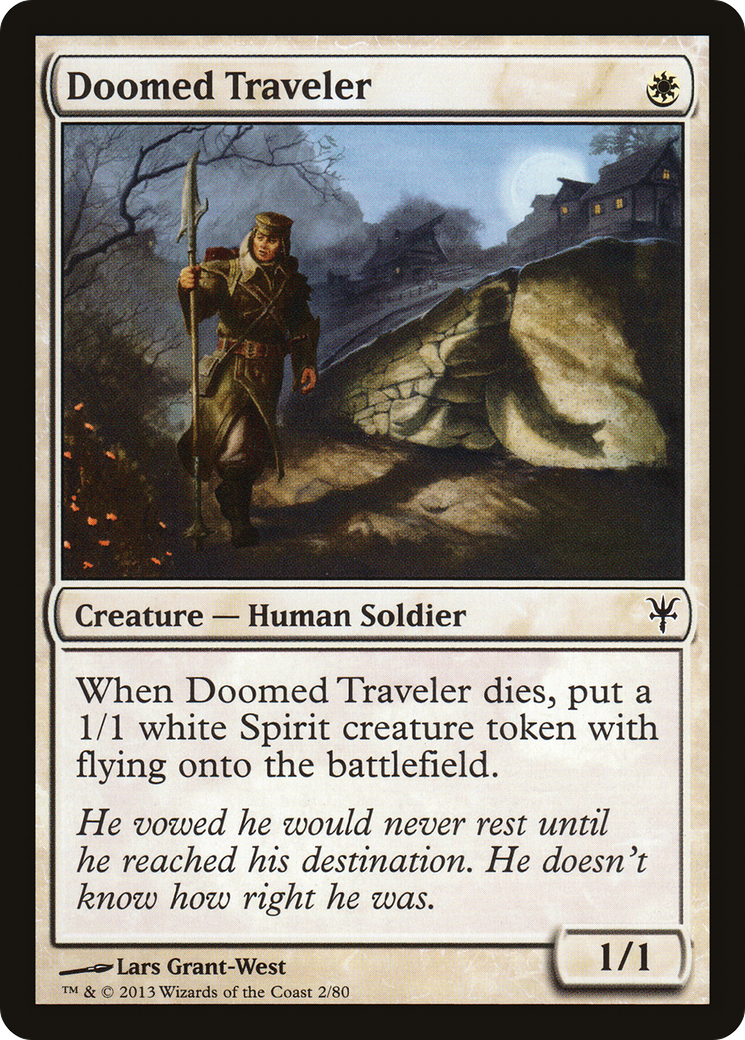 Doomed Traveler (002) - Duel Decks: Sorin vs. Tibalt