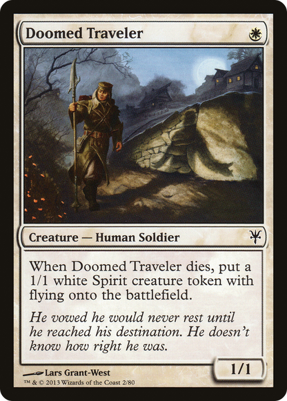 Doomed Traveler (002) - Duel Decks: Sorin vs. Tibalt