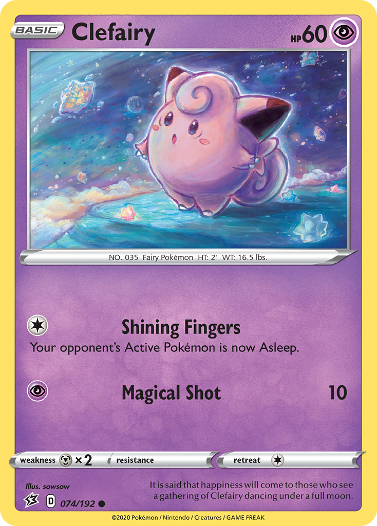 Clefairy (074/192) [Sword & Shield: Rebel Clash] | Silver Goblin