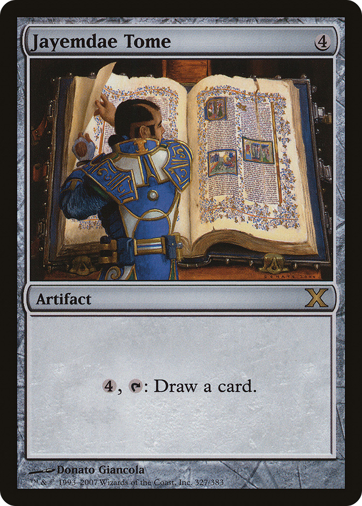 Jayemdae Tome (327) Foil - Tenth Edition