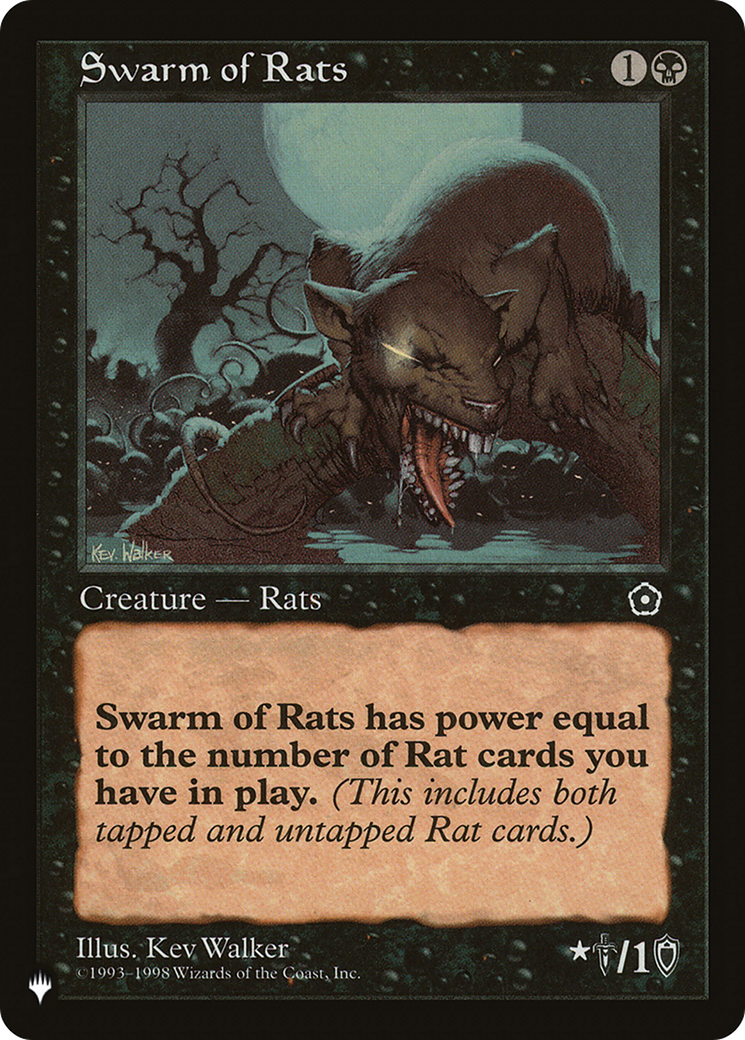 Swarm of Rats (Retro) (P02-89) - The List
