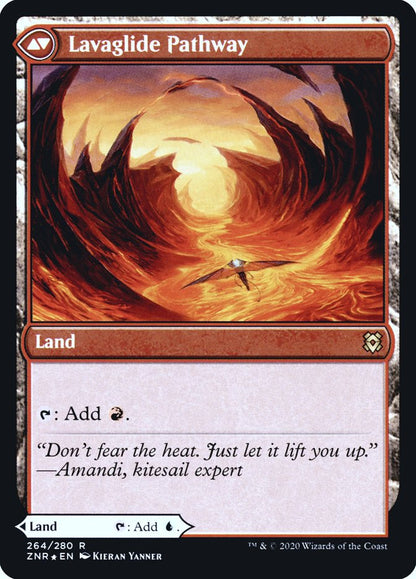 Riverglide Pathway (264) Foil - Zendikar Rising Promos