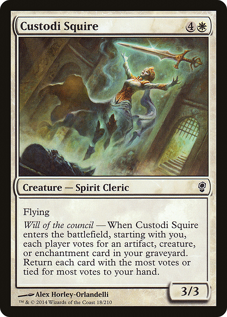 Custodi Squire [Conspiracy] | Silver Goblin