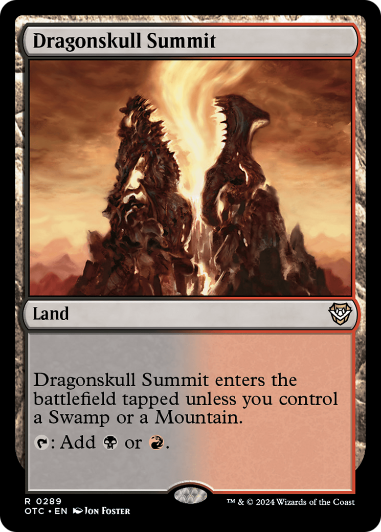 Dragonskull Summit (289) - Outlaws of Thunder Junction Commander
