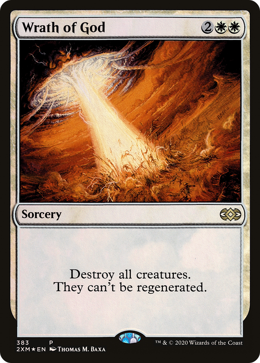 Wrath of God (383) Foil - Double Masters