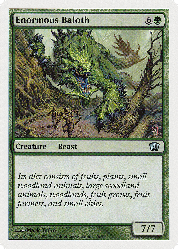 Enormous Baloth (0S6) - Eighth Edition