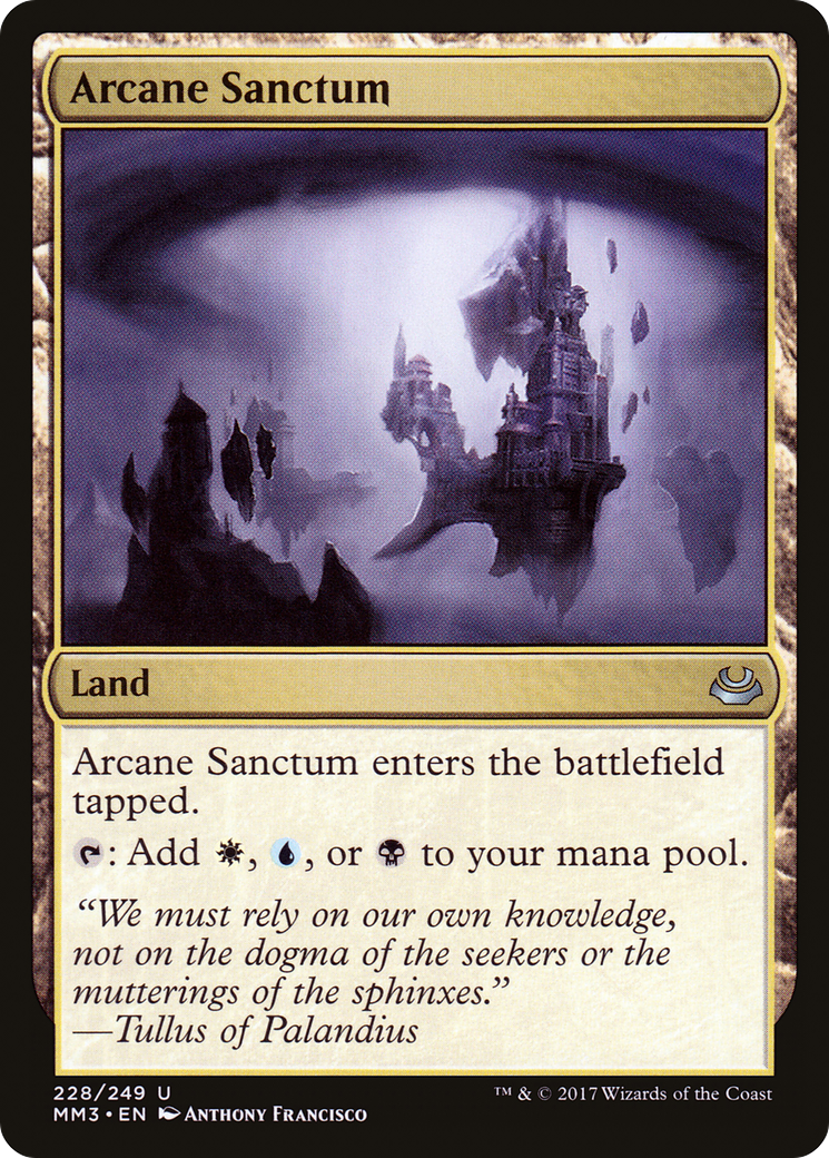 Arcane Sanctum (228) Foil - Modern Masters 2017