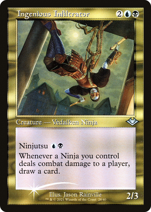 Ingenious Infiltrator (Retro) (028) Foil - Modern Horizons 1 Timeshifts
