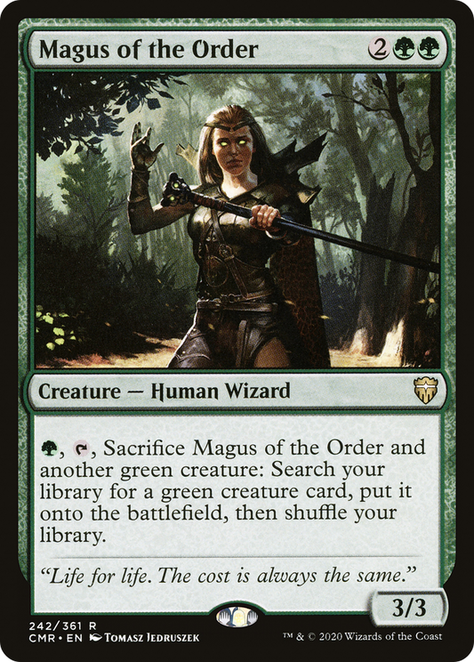 Magus of the Order (242) Foil - Commander Legends