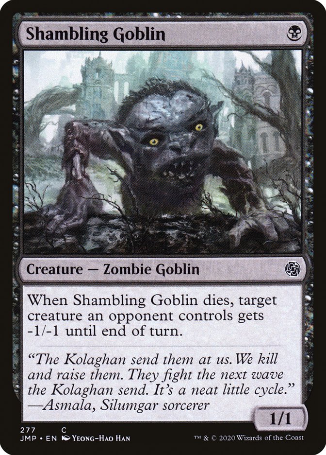 Shambling Goblin [Jumpstart] | Silver Goblin