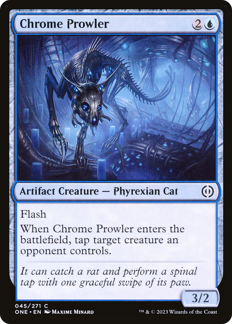 Chrome Prowler (045) Foil - Phyrexia: All Will Be One