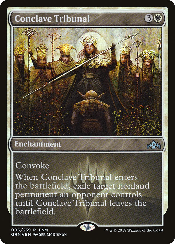 Conclave Tribunal (FNM) [Guilds of Ravnica Promos] | Silver Goblin