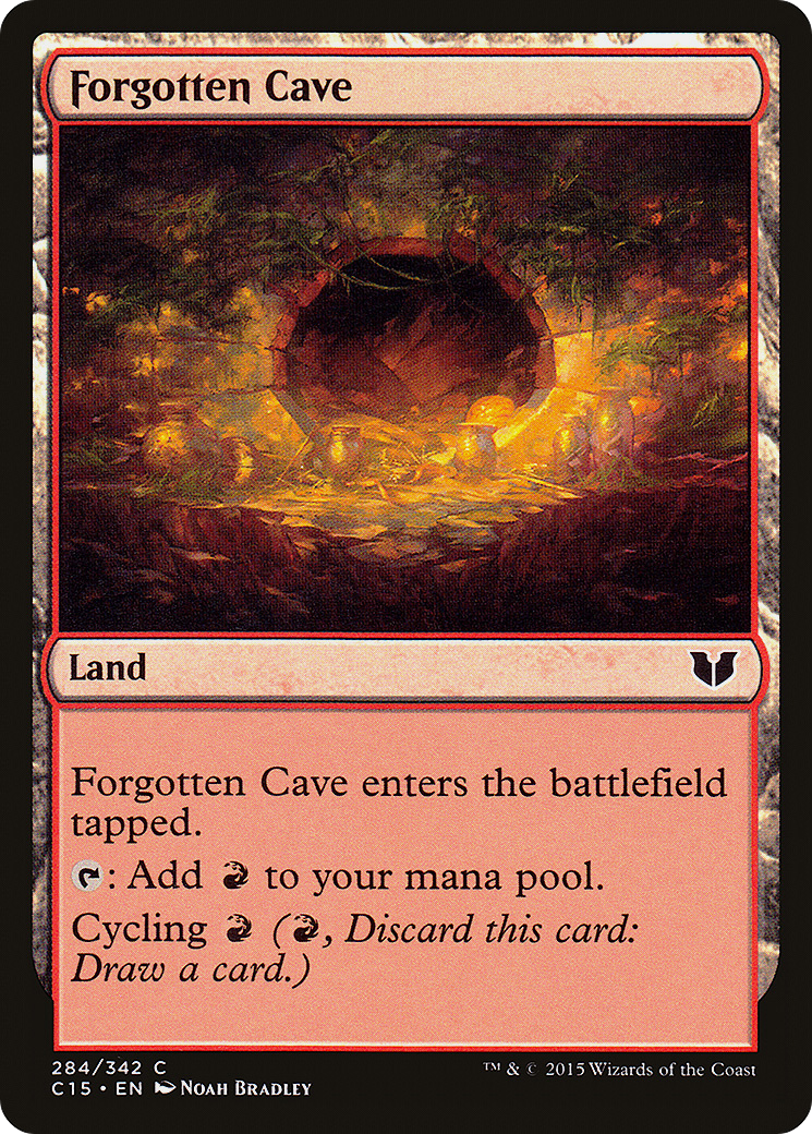 Forgotten Cave (284) - Commander 2015