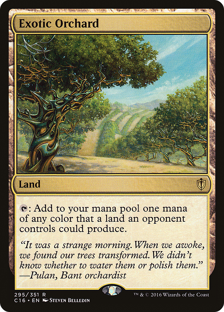 Exotic Orchard [Commander 2016] | Silver Goblin