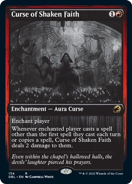 Curse of Shaken Faith [Innistrad: Double Feature] | Silver Goblin