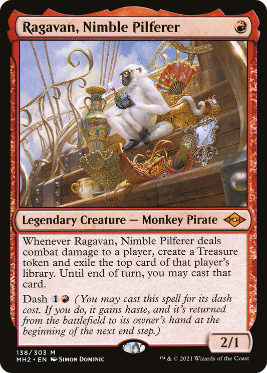 Ragavan, Nimble Pilferer [Modern Horizons 2] Foil