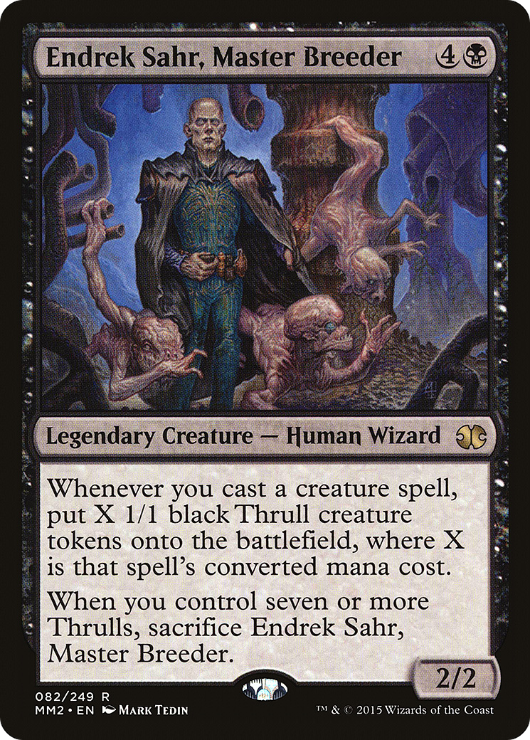 Endrek Sahr, Master Breeder (082) Foil - Modern Masters 2015