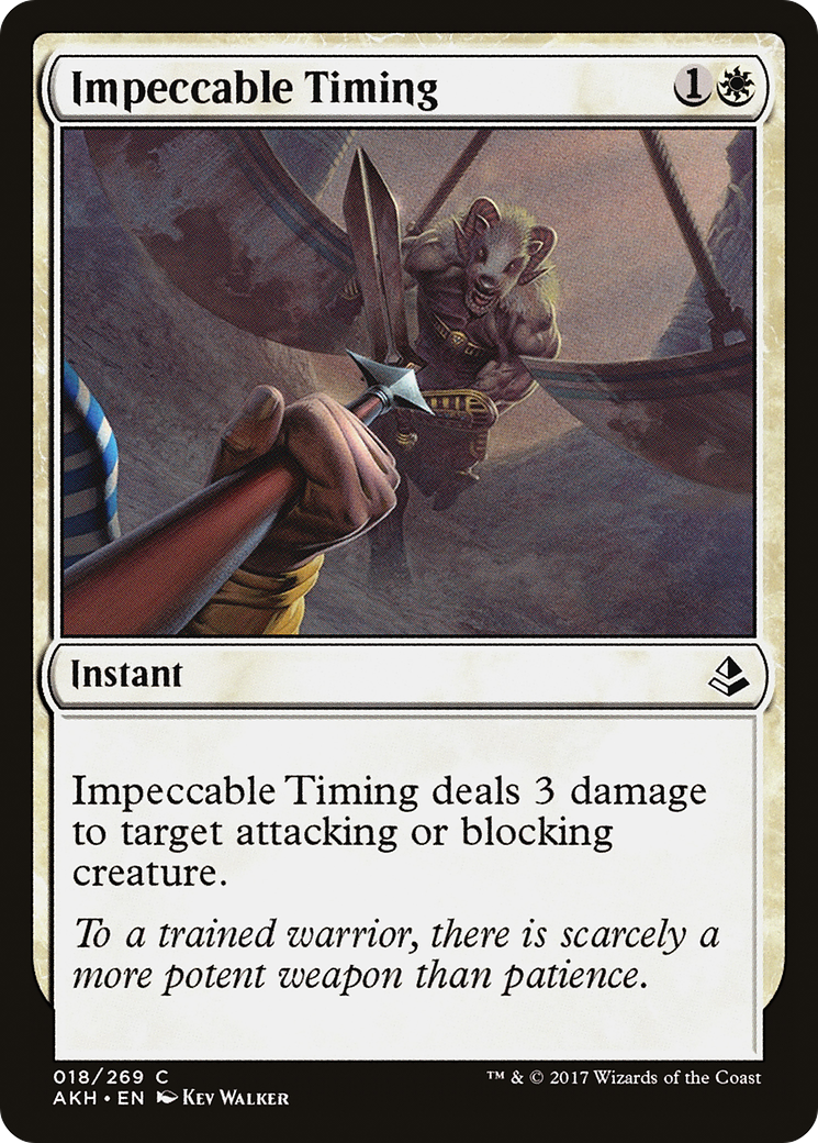 Impeccable Timing (018) - Amonkhet