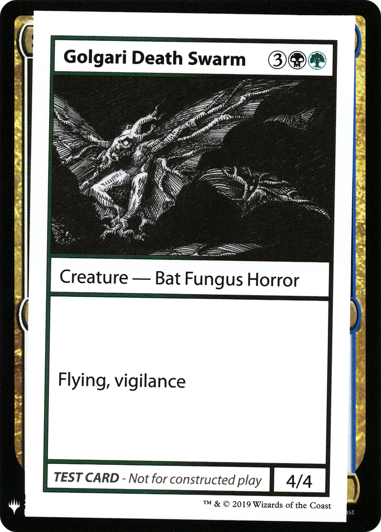 Golgari Death Swarm (091) - Mystery Booster Playtest Cards 2019