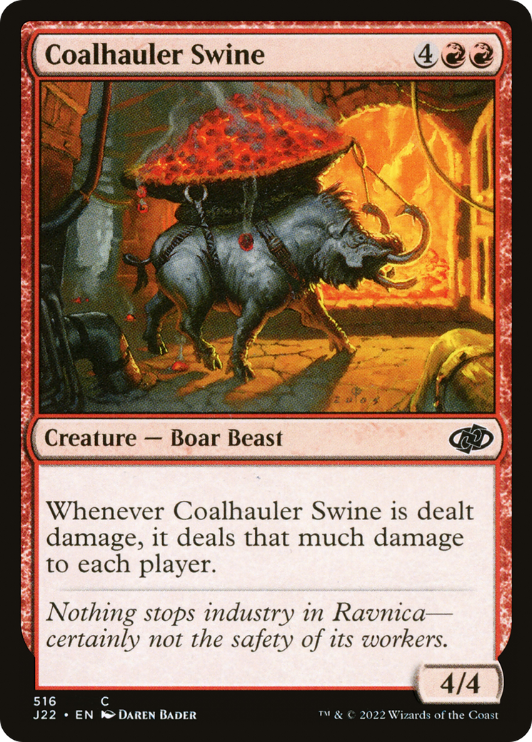 Coalhauler Swine [Jumpstart 2022] | Silver Goblin