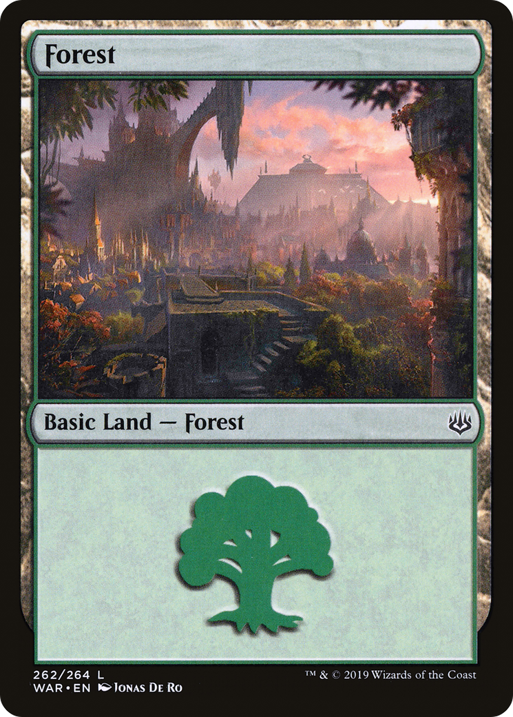 Forest (262) Foil - War of the Spark