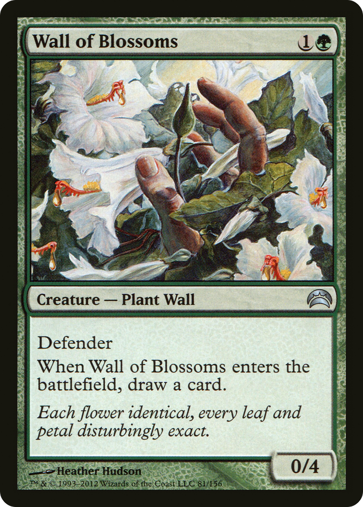 Wall of Blossoms (081) - Planechase 2012