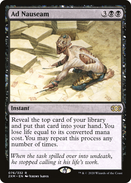 Ad Nauseam [Double Masters] Foil