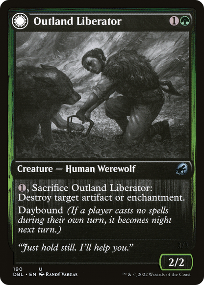 Outland Liberator (190) Foil - Innistrad: Double Feature