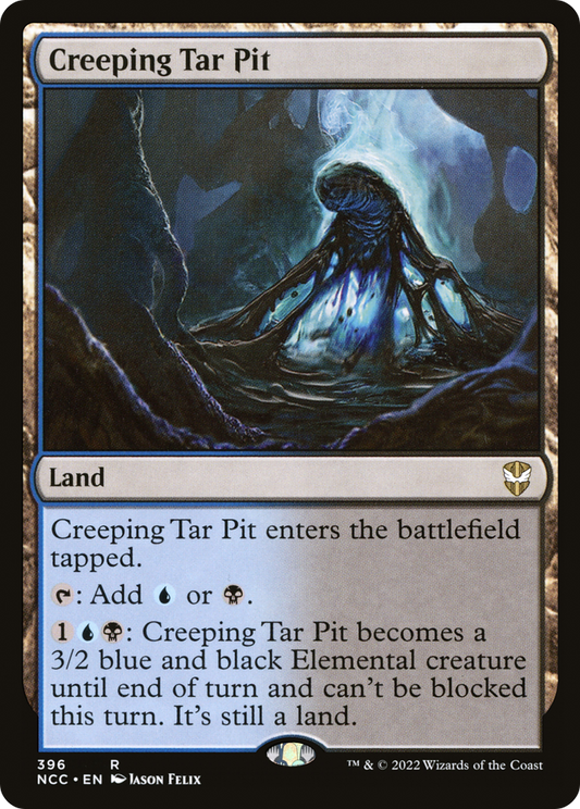 Creeping Tar Pit (396) - New Capenna Commander